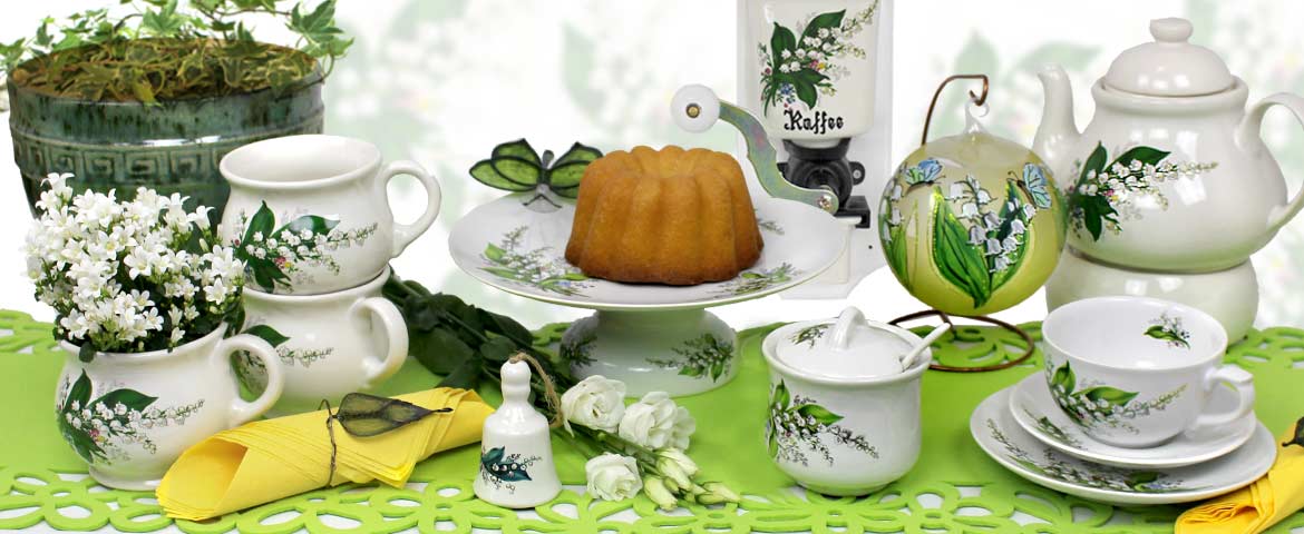 Frühlingsmarkt mit Blütenpracht