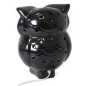 Preview: Tischlampe Eule in Schwarz
