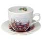 Preview: Tasse 0,2 l + Untertasse - Type Tytan - Wildmotiv
