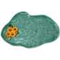 Preview: Platte 33 cm - Sonnenblumen 3D