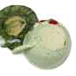 Preview: Tasse 0,35 l + Untertasse - Erdbeeren 3D