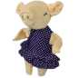 Preview: Schweinchen Mädchen im Kleid