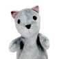 Preview: Handpuppe hellblaue Katze