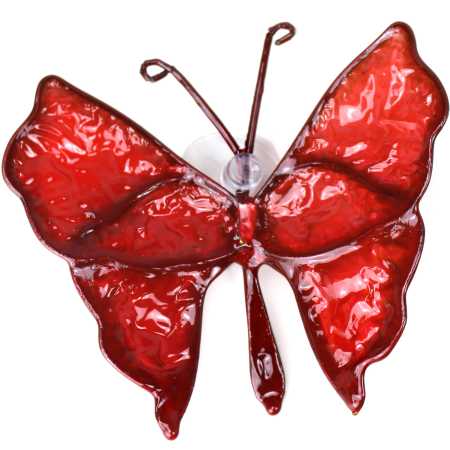 Schmetterling in Rot