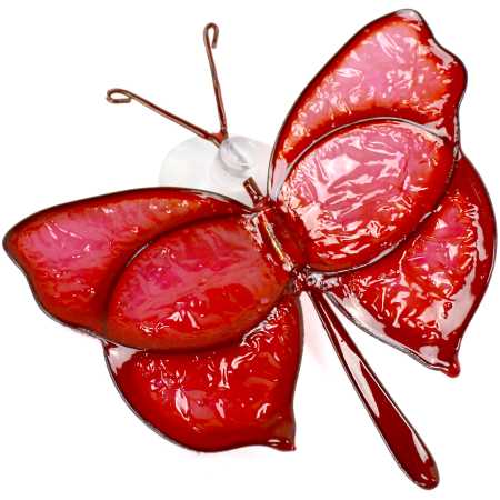 Schmetterling in Rosa