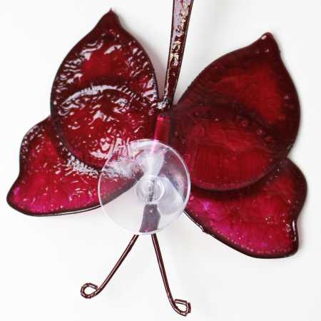 Schmetterling in Rosa