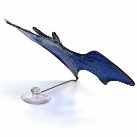 Fledermaus in blau