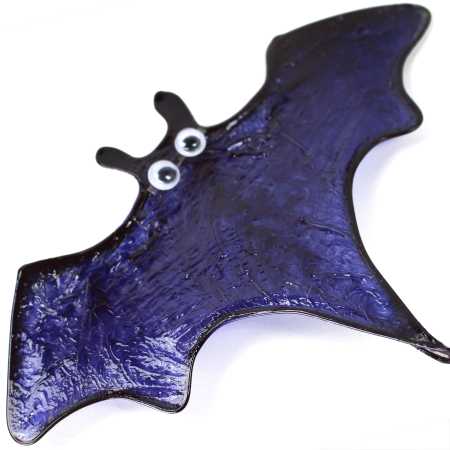 Fledermaus in blau