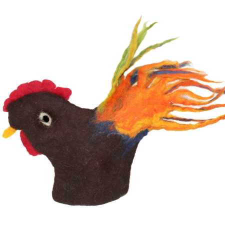 Eierwärmer - Hahn aus Filz