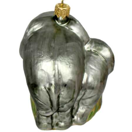 Glasfigur Elefanten Familie