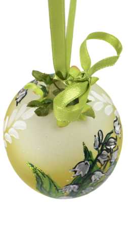 osterei aus glas