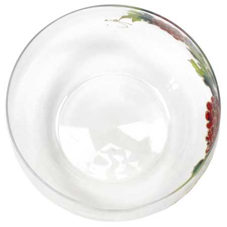 Glasschale - Vogelbeeren Motiv