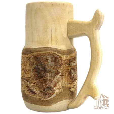Vase aus Birkenholz 0,8 l