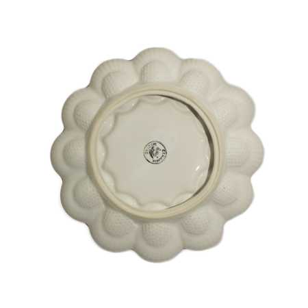 eierteller 23 cm verziert mit Maiglöckchen motiv