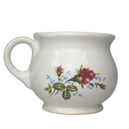 4er-Set Becher 0,35 l - Rosen in Rot