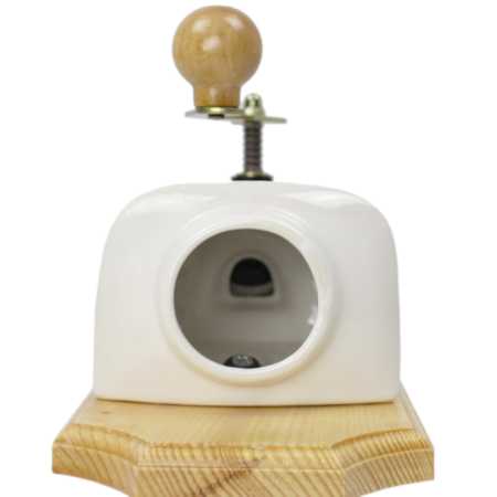 Wandkaffeemühle - Rosen in Gelb