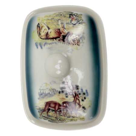 Butterdose 250 g - Wildmotiv Grün