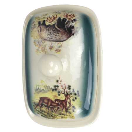 Butterdose 250 g - Wildmotiv Grün