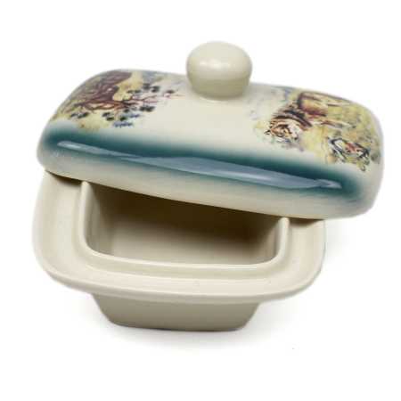 Butterdose 250 g - Wildmotiv Grün