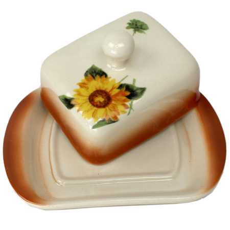 Butterdose 125 g - Sonnenblumen