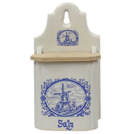 Vorratsdose 1L - windmühle in blau