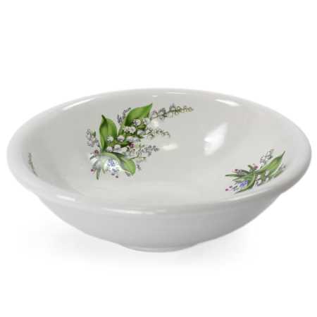 Suppenteller 18,5 cm Maiglöckchen Motiv