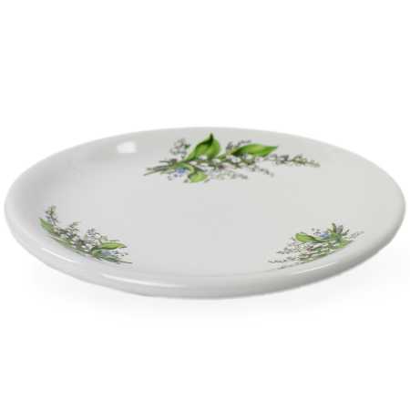 Teller 19 cm Maiglöckchen Motiv