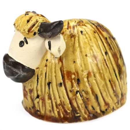 Keramik Figur Kuh