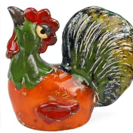 Keramik Figur Hahn