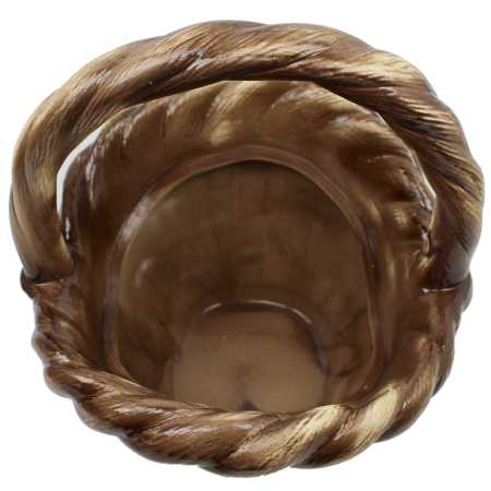 Korb für Obst - Karo Rustikal