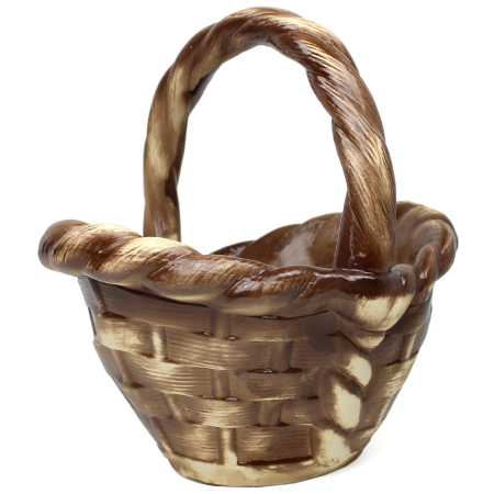 Korb für Obst - Karo Rustikal