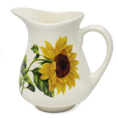 Kanne 0,2 l  mit Sonneblumen