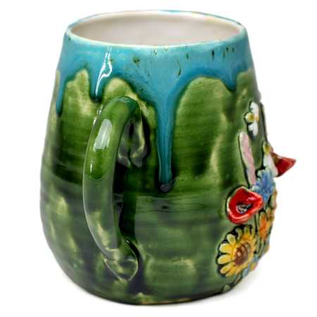 Becher 550 ml - Wiesenmotiv 3D