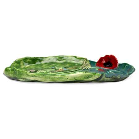 Platte 33 cm - Wiesenmotiv 3D