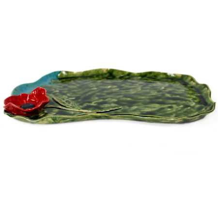 Platte 36 cm - Wiesenmotiv 3D