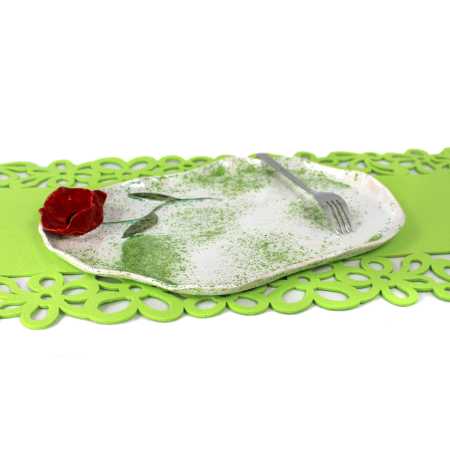 Schüssel 0,Platte 35 cm - Wiesenmotiv 3D6 l - Wiesenmotiv 3D