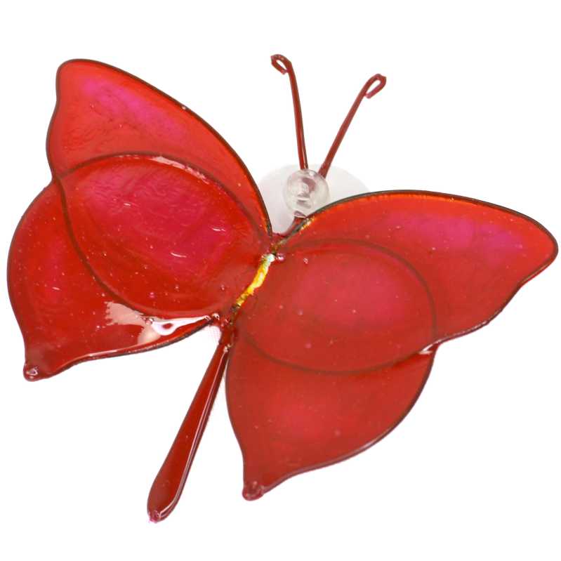 Schmetterling in Rosa