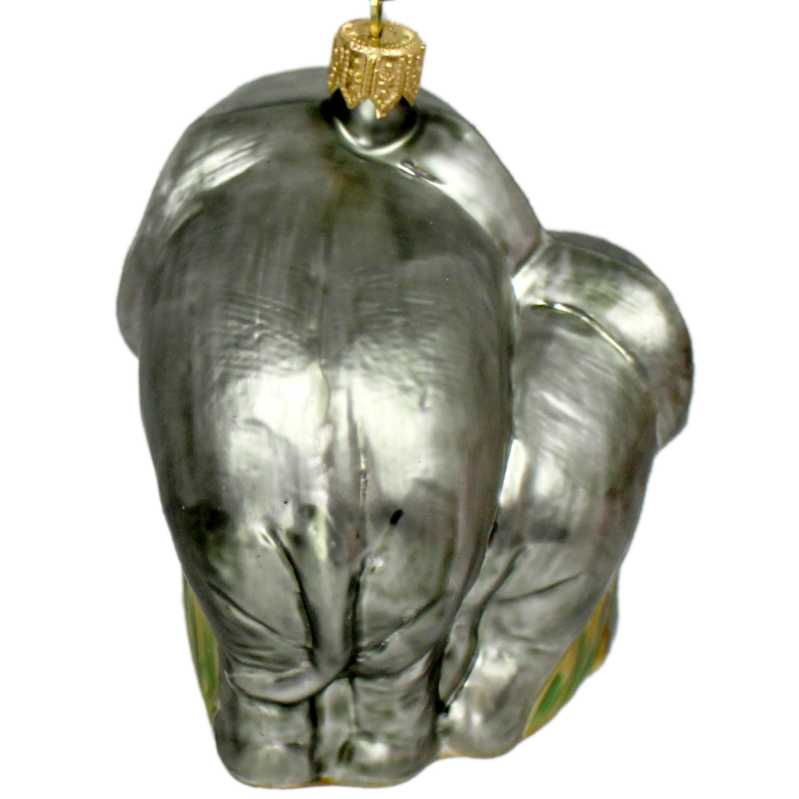 Glasfigur Elefanten Familie