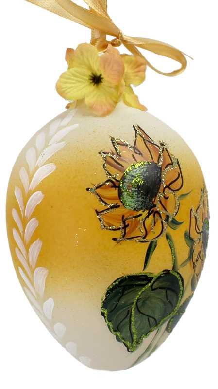 osterei aus glas