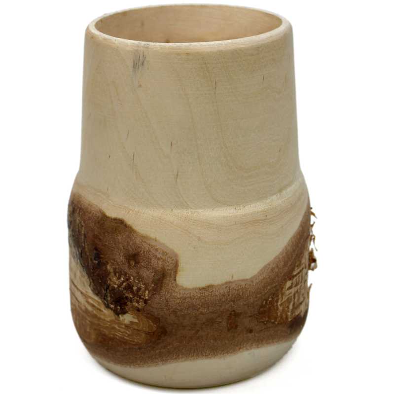 Vase aus Birkenholz 0,6 l