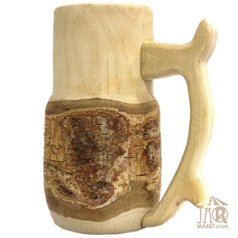 Vase aus Birkenholz 0,8 l
