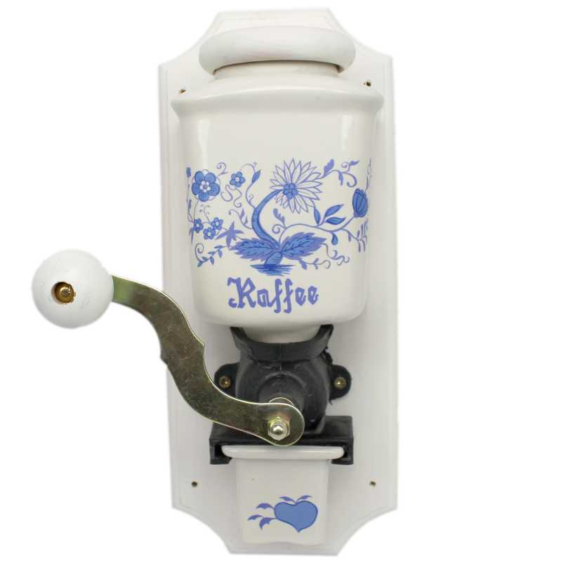 Wandkaffeemühle  - Zwiebelblumen