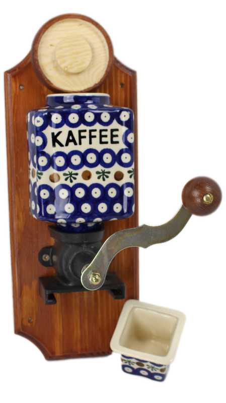 Wandkaffeemühle  - Bunzlauer Keramik