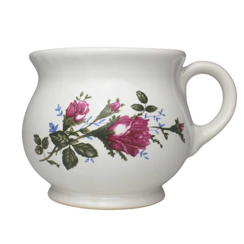 4er-Set Becher 0,35 l - Rosen in Rot