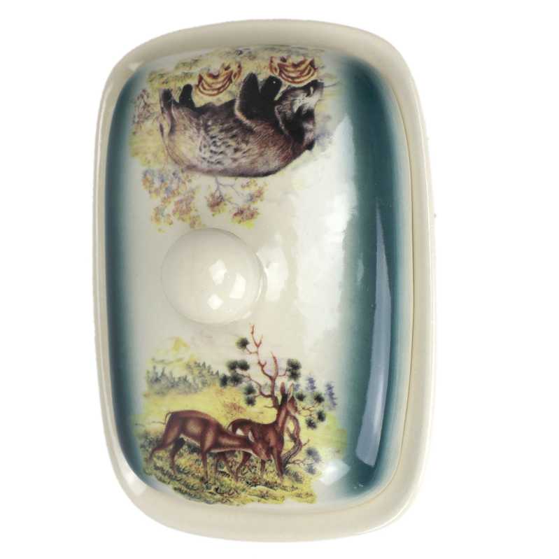 Butterdose 250 g - Wildmotiv Grün