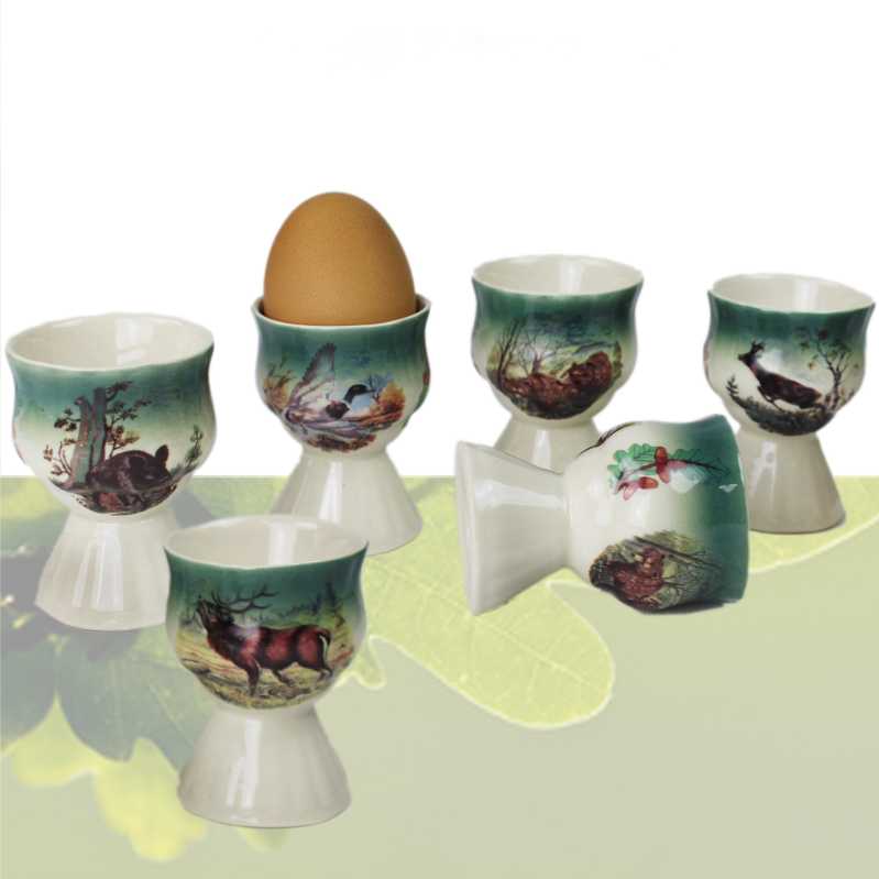 eierbecher wildmotiv