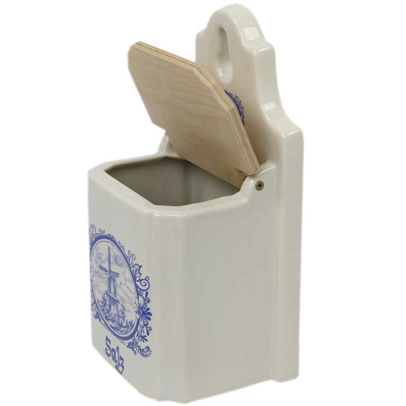 Vorratsdose 1L - windmühle in blau