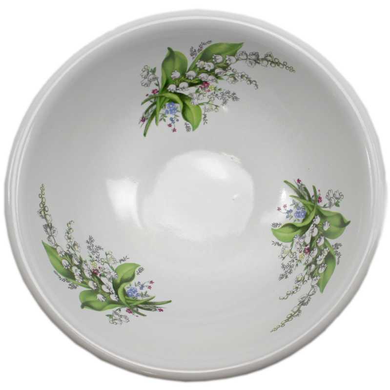 Suppenteller 18,5cm Maiglöckchen Motiv