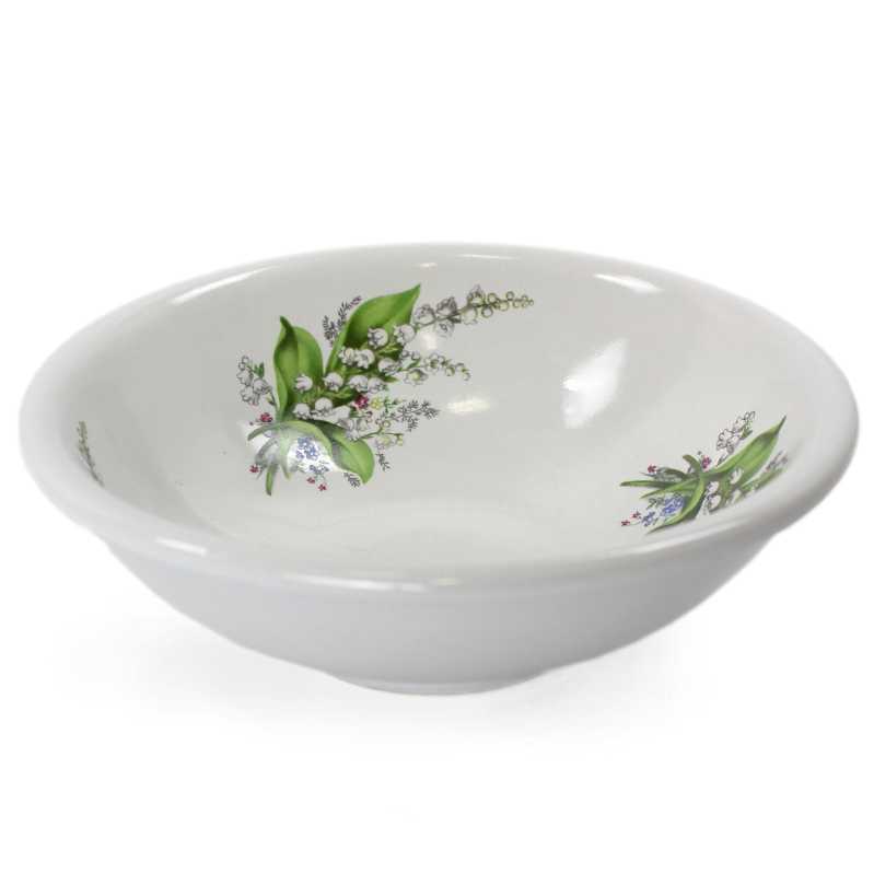 Suppenteller 18,5 cm Maiglöckchen Motiv