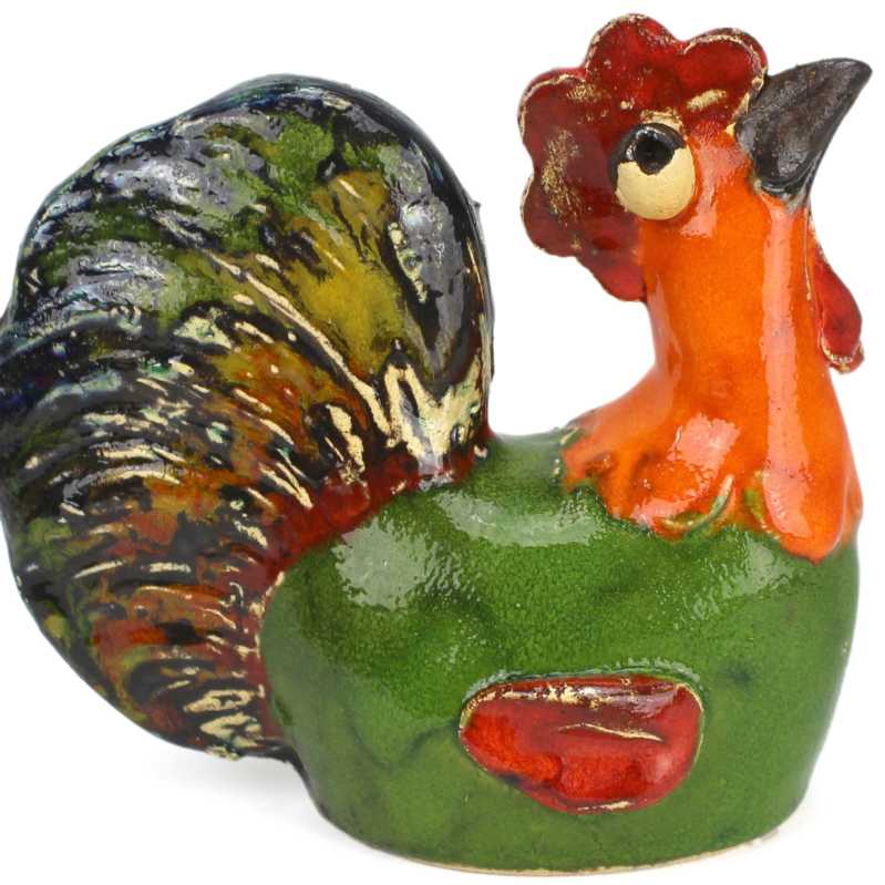 Keramik Figur Hahn